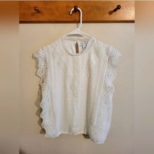 White Lace Blouse